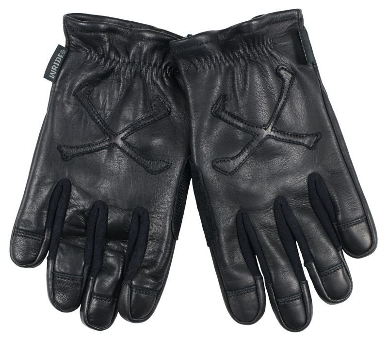 500円引きクーポン】 WESTRIDE -CROSS BONE GLOVE- BLK CRM size.S,M,L