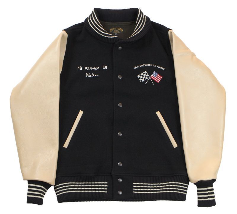 WESTRIDE -LIMTED PANAM AWARD JACKET- BLK×ECRU size.38,40,42,44